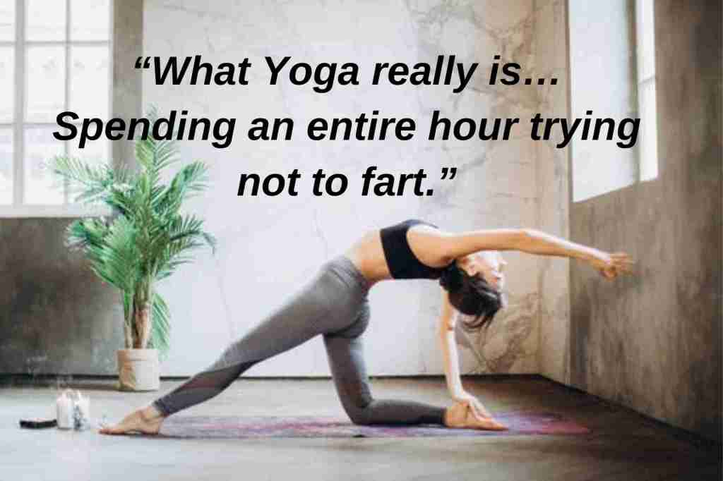 Funny Yoga Quotes
